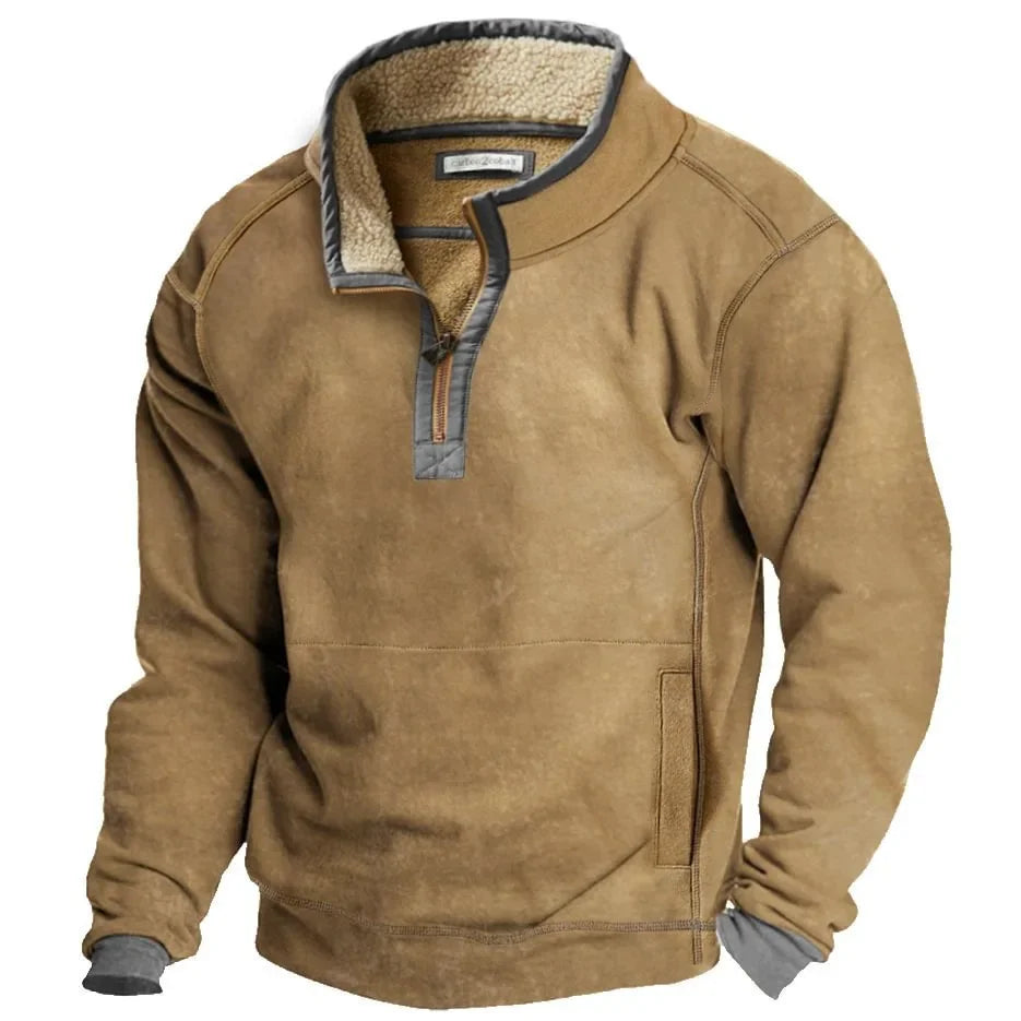 Tom™ | Fleece Gevoerd Herfst Shirt