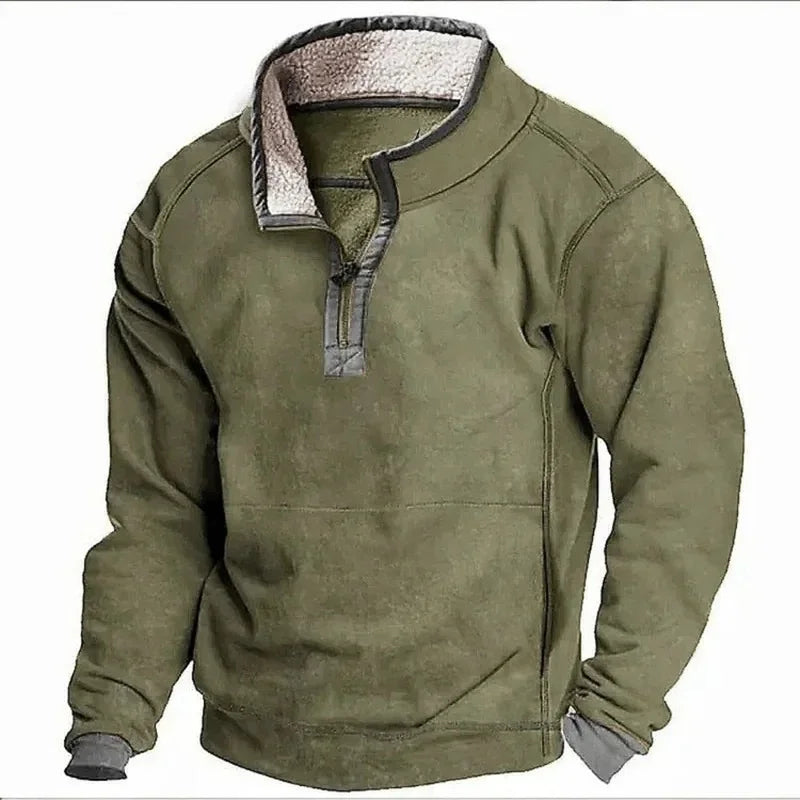 Tom™ | Fleece Gevoerd Herfst Shirt