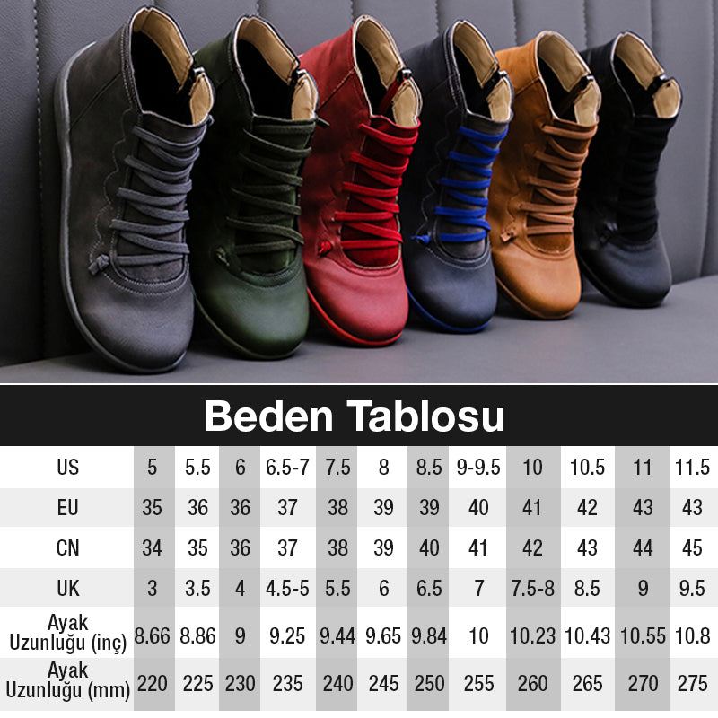 Olcay™ | Comfortabel Leren Laarzen