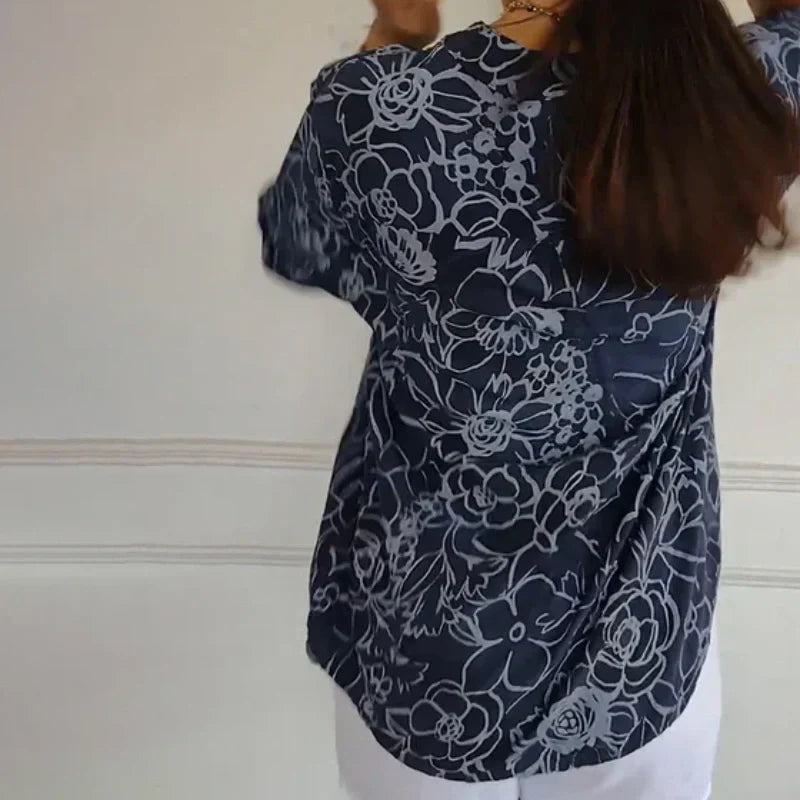 Fani™  | Bloemenprint Blouse